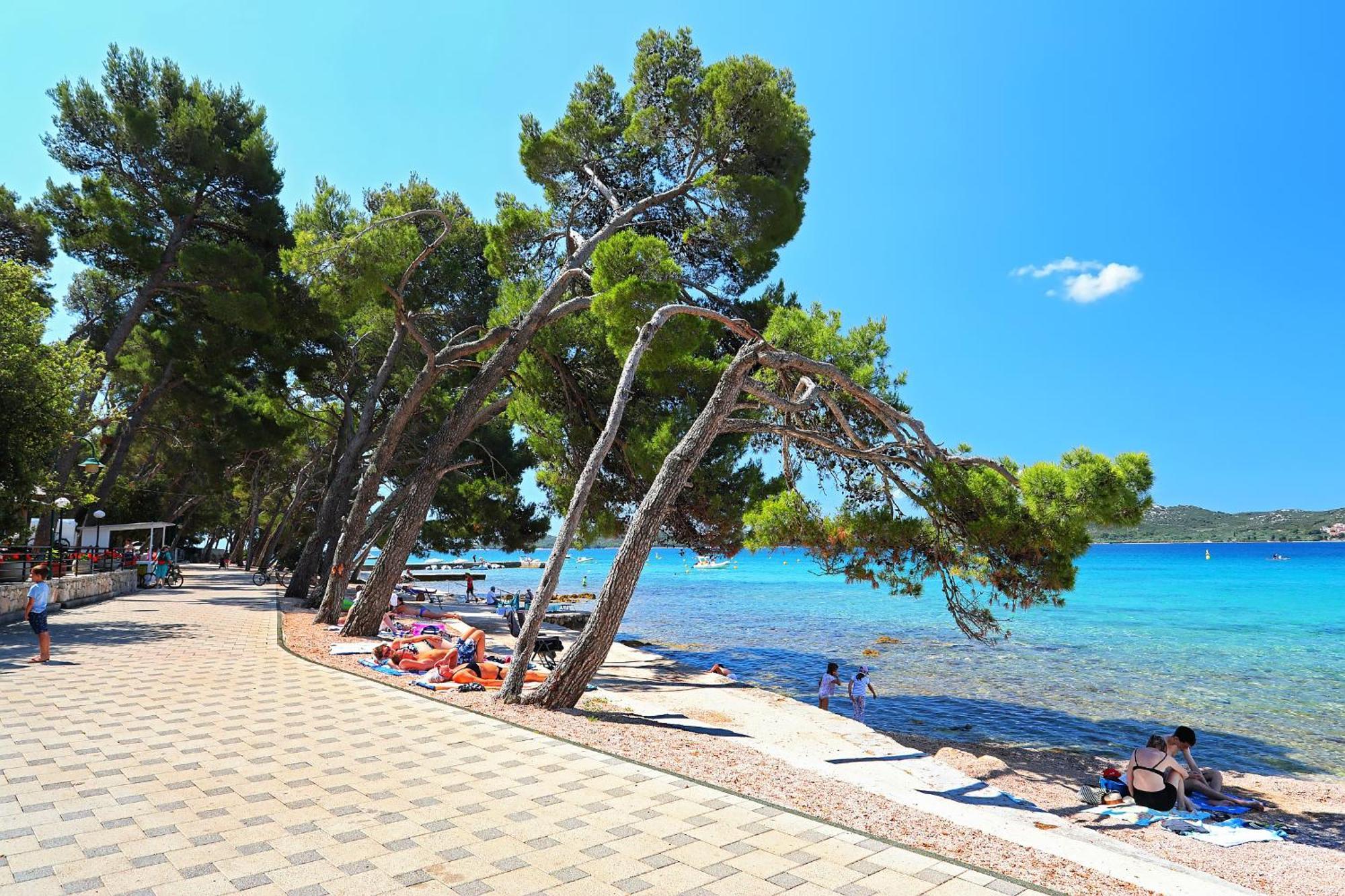 Camping Park Soline Mobile Homes Biograd Na Moru Eksteriør billede