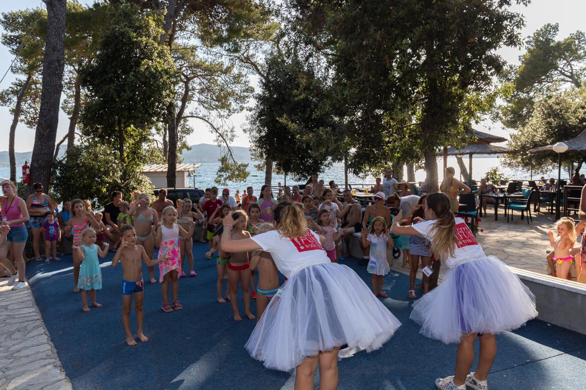 Camping Park Soline Mobile Homes Biograd Na Moru Eksteriør billede