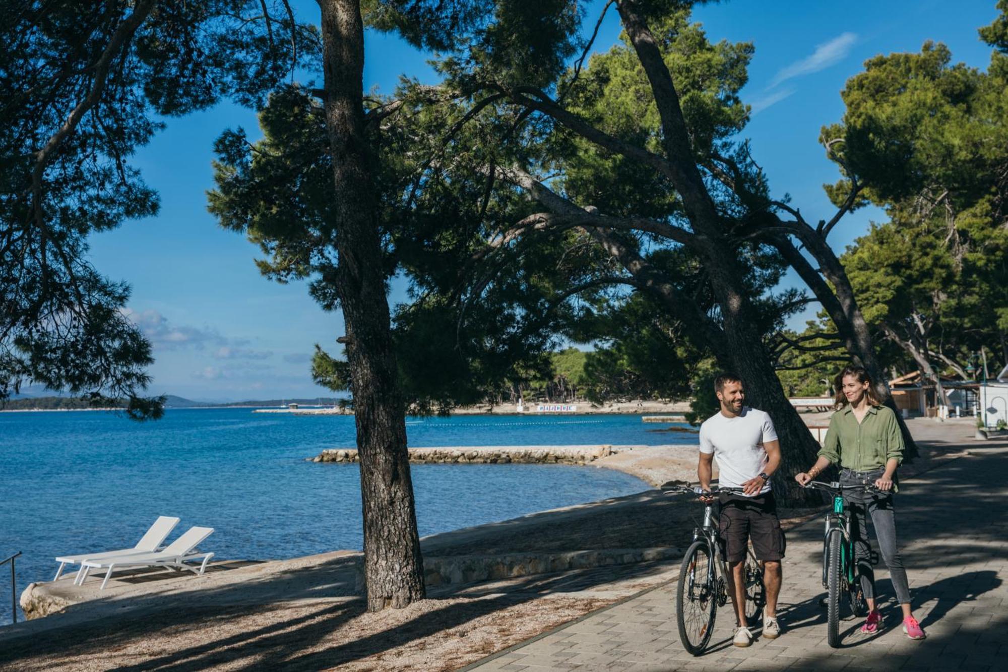 Camping Park Soline Mobile Homes Biograd Na Moru Eksteriør billede
