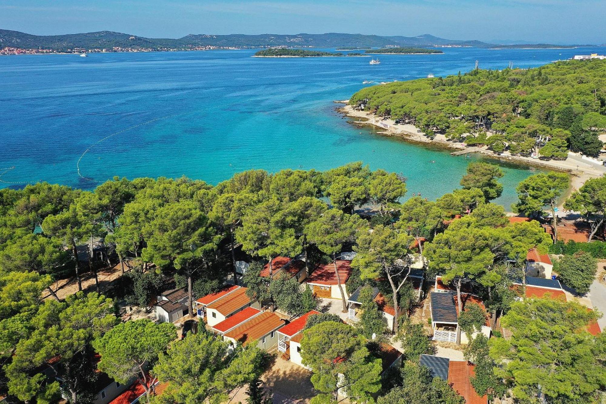 Camping Park Soline Mobile Homes Biograd Na Moru Eksteriør billede